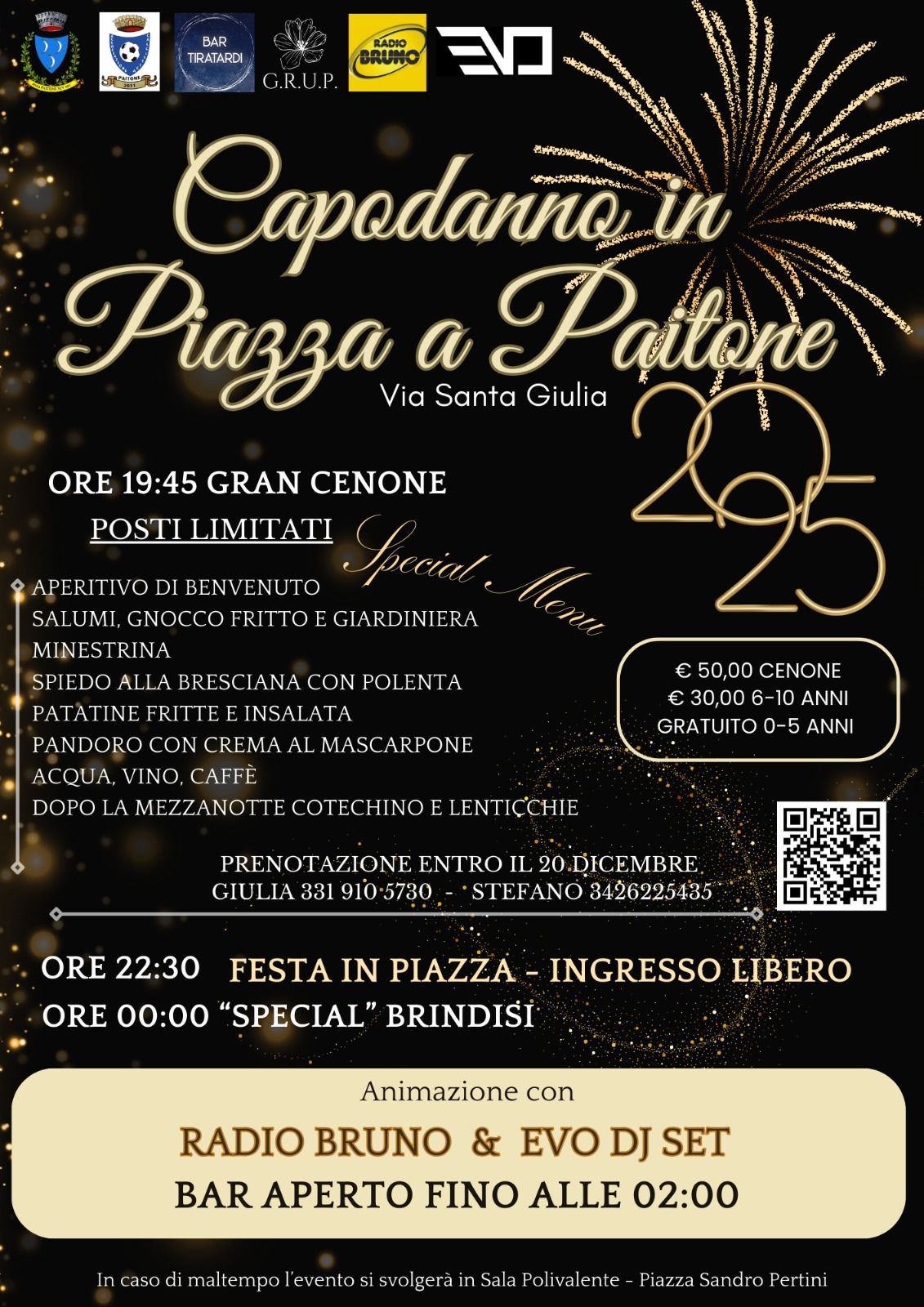 Capodanno in Piazza a Paitone (BS)